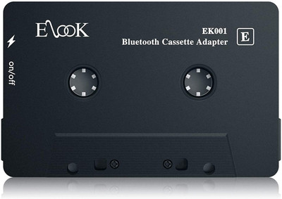 Elook Car Audio Receiver, Bluetooth Cassette Receiver Tape Aux Adapter