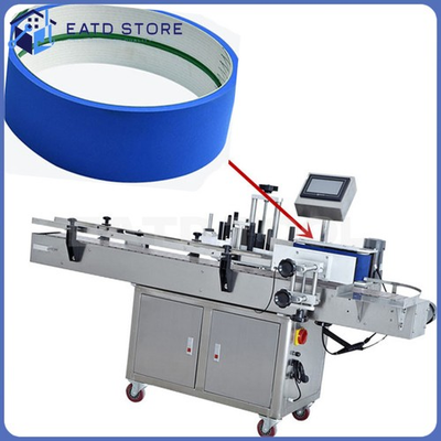 #ad Blue Sponge For Round Bottle Labeling Machine Labeler Pressure Belts Wrap Belt $92.99