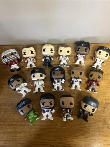 Funko Pop! NFL Football Lot, Lot of 15 Figures