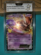 Carte Pokemon Mewtwo EX 54/99  Célébrations 25 ans  PCA 9.5 FR