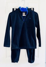 Boys Old Navy Fleece Athletic Set Navy Blue 1/4 Zip Joggers NWT L 10-12