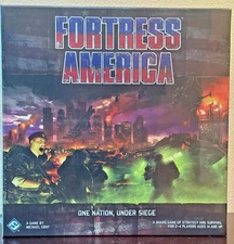 Fortress America Board Fantasy Flight Games 2012 New In Shrink FFG MB Milton