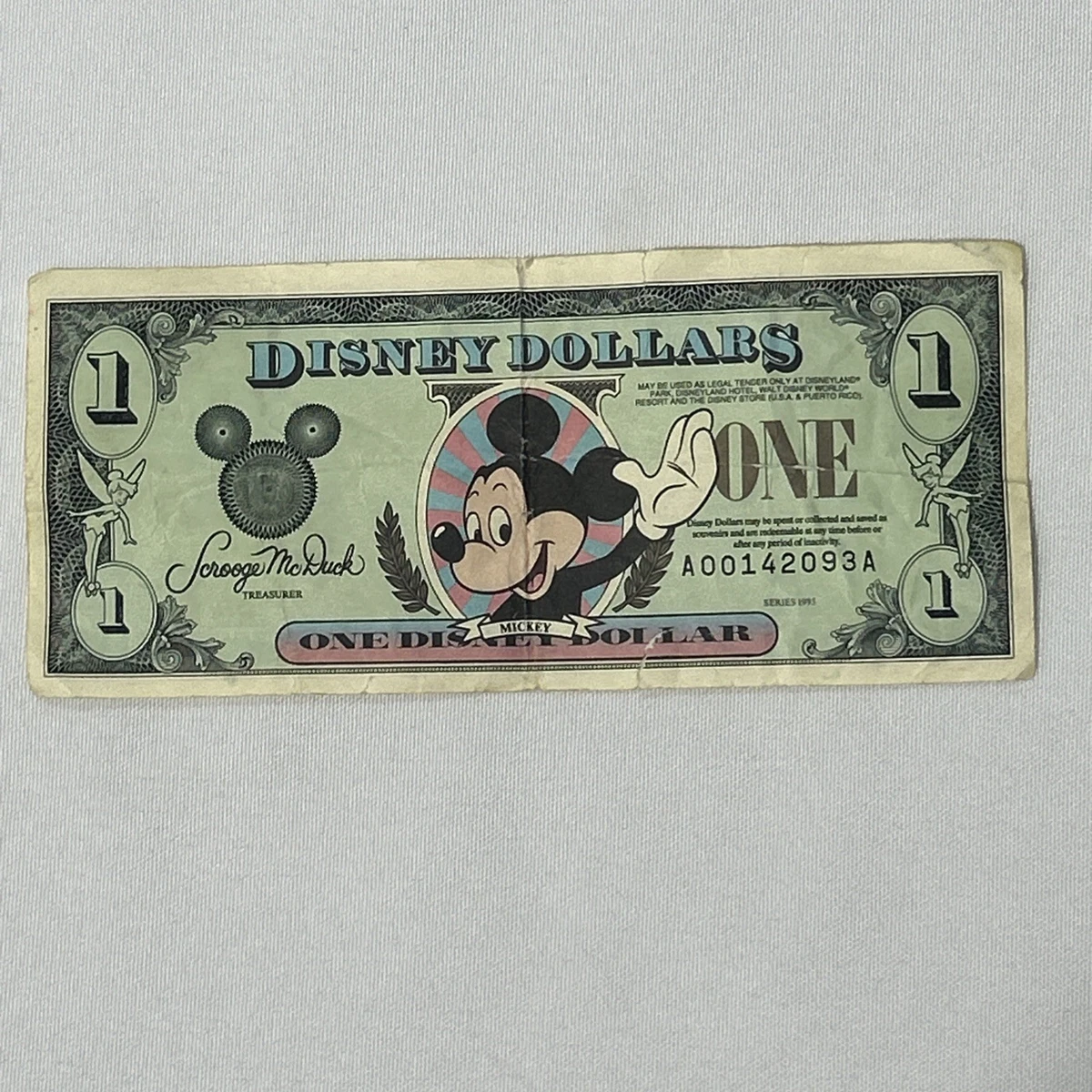 Disney Dollars (1968-Now) for sale | eBay