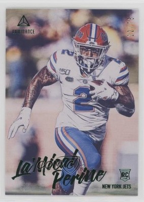 2020 Panini Luminance Rookies Green 22/75 La'Mical Perine #175 Rookie RC 7wx