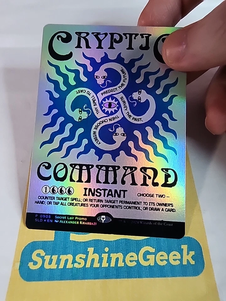 Cryptic Command (Rainbow Foil) Secret Lair Drop Foil - Image 2 of 3