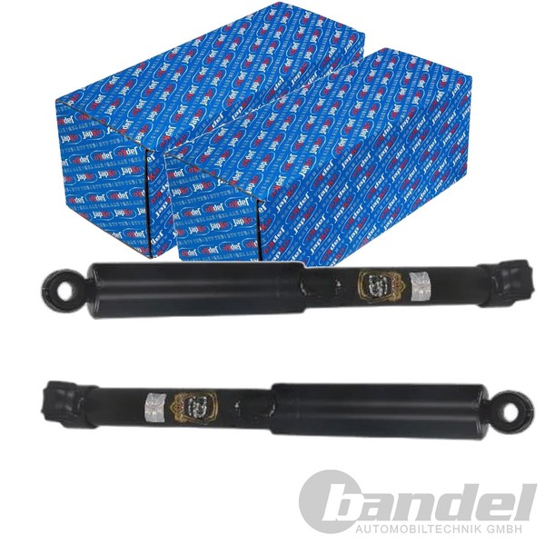2X Japko ÖLdruck StoßDÄMpfer Hinten Passend FÜR Autobianchi Y10 Fiat Panda-image