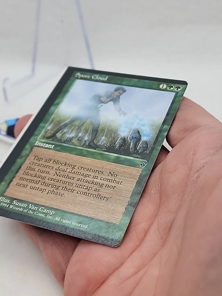 Spore Cloud MISPRINT SHEET EDGE MISCUT Fallen Empires MTG Magic *CCGHouse* - Image 3 of 4