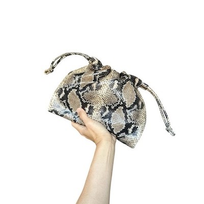 NWT COS Mini Cavatelli Leather Clutch Crossbody Bag - Snake | eBay