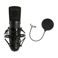 MXL 2003A Studio Condenser Microphone Bundle with Nylon Pop Filter