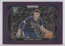 2024 Panini Prizm Draft Picks Purple Variations 22/75 Donovan Clingan #95 1g40