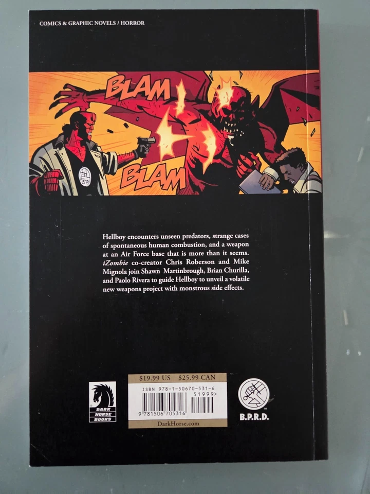 HELLBOY AND THE BPRD 1955 TPB 2018 1ST EDITION MIKE MIGNOLA NEW UNREAD - Image 2 of 2