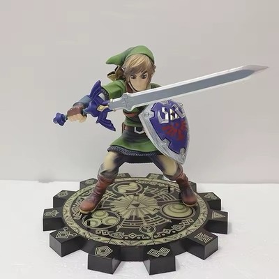 Zelda Link Figur 20 cm Skyward Sword Nintendo Gaming Anime Sammler Modell Statue