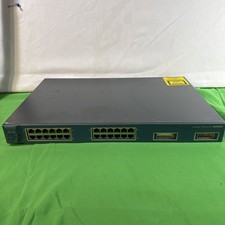 Cisco Catalyst 3500 Series XL WS-C3524-XL-EN 24 Port Ethernet Switch  READ 