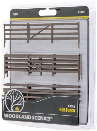 Woodland Scenics A3002 Rail Fence O Gauge - Picture 2 of 5