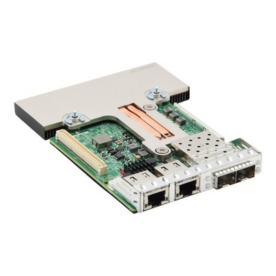 Dell Broadcom 0NWMNX 57412 2x 10GbE SFP+ 2x RJ-45 Network Daughter Card