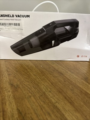 Handheld Vacuum Cordless Car Vacuum with LED Light LT-114 Open Box