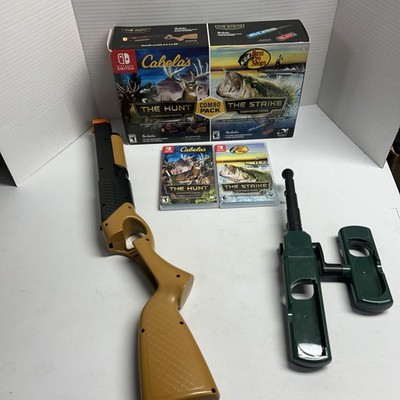 Cabelas The Hunt & Bass Pro Shop The Strike Nintendo Switch Combo Pack