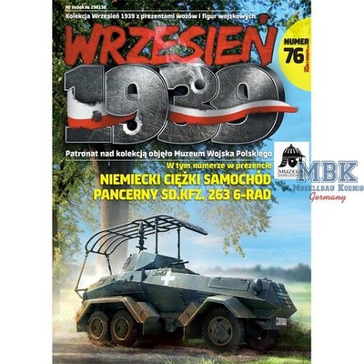 First to Fight WZ1939-76 Wrzesien 1939 Ausgabe 76 (inkl.Sd.Kfz.263 6-Rad)
