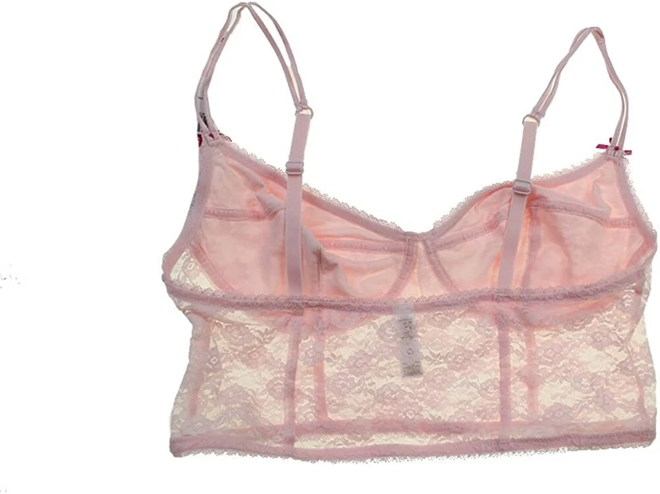 BCBGeneration The Count on Me Crop Bra (Parfait Pink) Women's Bra medium - Image 4 of 4