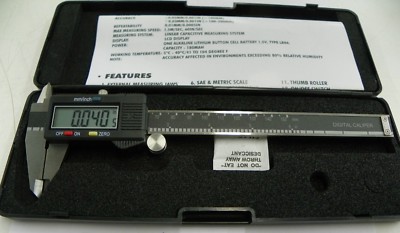 6'' (150mm) DIGITAL CALIPERS & DEPTH GAGE    A025