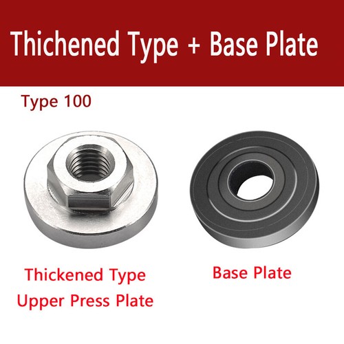 Type 100 Angle Grinder Plate Accessories Hex Flange Grinder Nut Kit A2 Stainless - Picture 14 of 18