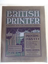 The British Printer - A Journal of the Printing Trades Vol XX No 118 Aug 1907