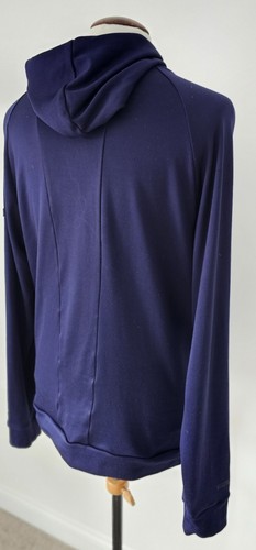 Mens Boo Hoo Man Active Navy Blue Hoodie Gym/Training/Sports - Medium - Picture 6 of 12