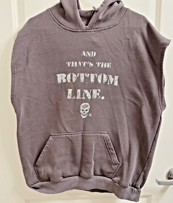  ''Stone Cold'' Steve Austin Ripple Junction 'That's The Bottom Line' Hoodie