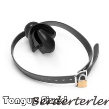 BDSM Bondage Ball Gag for Oral Cavity To Be Worn Under Oral Cavity Tongue Fixed