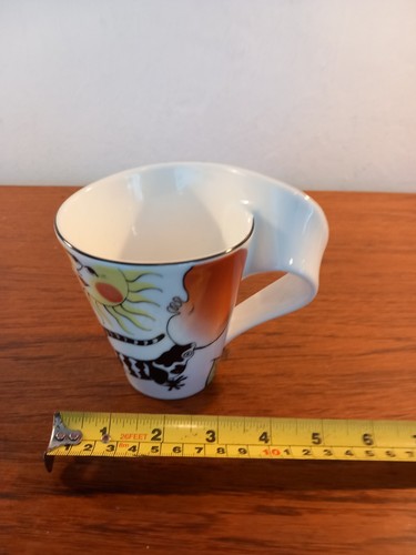 TAZZA VILLEROY BOCH NEW WAVE GIUNGLA RARA - Foto 12 di 13