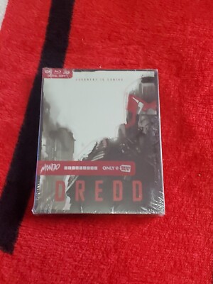 DREDD 2012 Limited Ed 3D + 2D Blu-Ray + DVD Steelbook Mondo New Sealed Region A