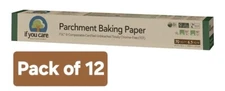 If You Care Parchment Paper 70 SQ FT Case (Pack of 12) Baking Unbleached