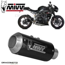 Scarico TRIUMPH SPEED TRIPLE 1050 2018 2019 MIVV Mk3 Carbonio RC
