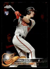 2018 Topps Chrome #133 Chance Sisco Rookie Card Baltimore Orioles