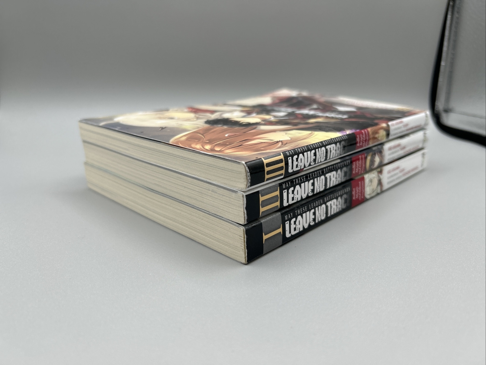 May These Leaden Battlegrounds Leave No Trace Vol. 1 2 3 Light Novel