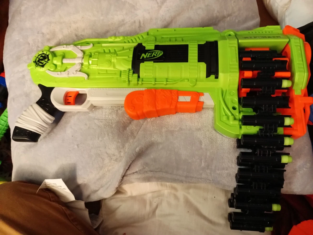 Nerf zombie sales ripchain combat blaster