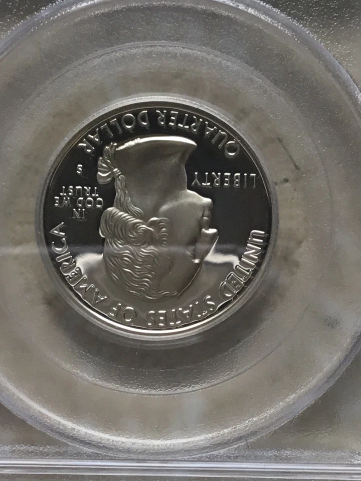 1999-S New Jersey PROOF Silver State Quarter in PCGS PR 69 DCAM Coin - Image 3 of 4