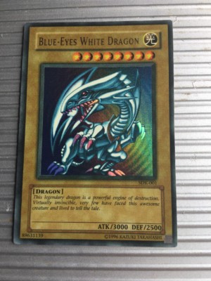 YuGiOh Edition Blue-Eyes White Dragon SDK-001 (Mint/NM) Beautiful Card | eBay YuGiOh Edition Blue-Eyes White Dragon SDK-001 (Mint/NM) Beautiful Card | eBay