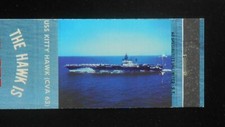 1960s USS Kitty Hawk Aircraft Carrier Commissioned 1961 The Hawk is My Ship MB