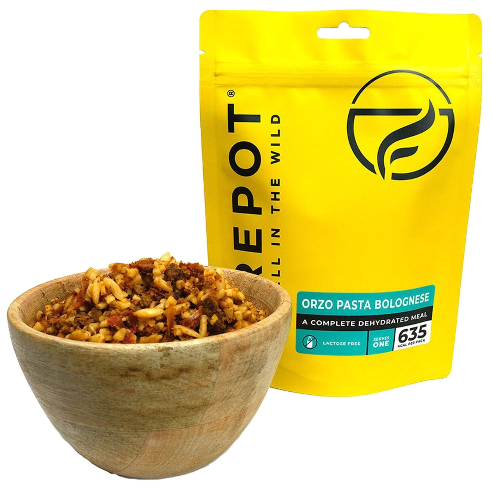 Firepot Orzo Pasta Bolognese Regular 135g Dehydrated Meal