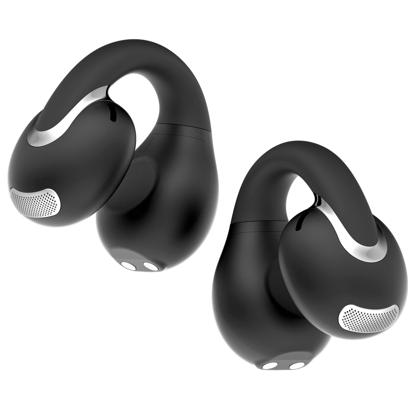 Lightweight Open Ear Clip Wireless Earbuds Bluetooth 5.4 for Sports & Fitness
