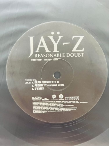 Jay-Z / Reasonable Doubt 1996 Limited 2LP+10" Northwestside Records 74321447201 - Picture 12 of 13