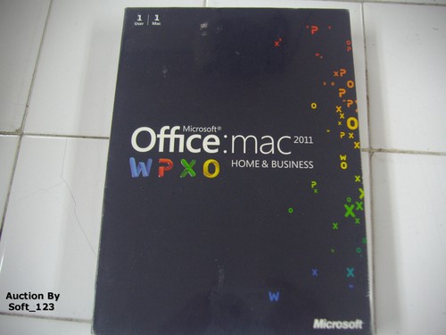 MS Microsoft Office MAC 2011 Home and Business Full Retail English DVD =SEALED= - Picture 2 of 5
