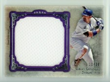  2013 TOPPS FIVE STAR ADRIAN GONZALEZ ENORMOUS JUMBO JERSEY RELIC 11/20 DODGERS