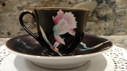 1 VINTAGE CHUGAI CHINA "OCCUPIED JAPAN" DEMITASSE/TEA CUP AND SAUCER - Picture 3 of 8