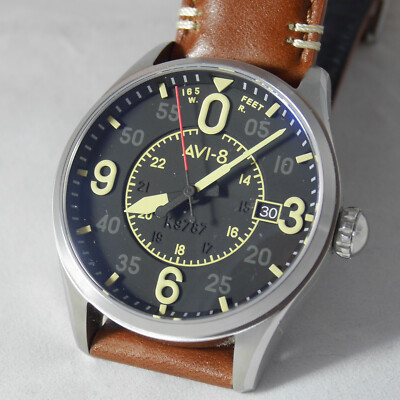 Fliegeruhr Avi-8 SMITH AUTOMATIC WOOLSTON  AV-4090-01