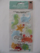 Jolee's Boutique 16 Pc Dimensional Stickers BABY SEA CREATURES NIP