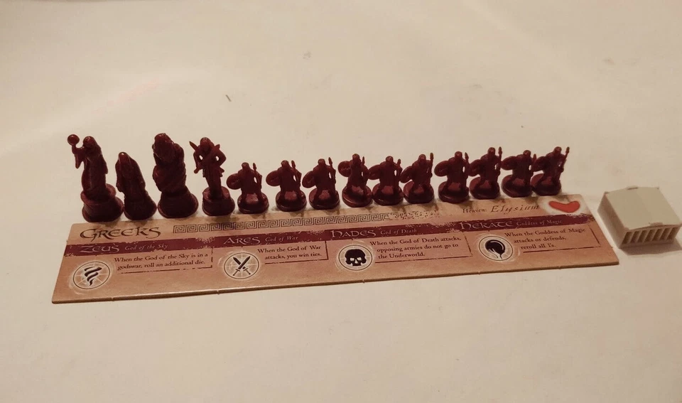 Risk GodStorm Pantheon Card Soldiers God Goddess Temple Parts Pieces Replacement - Image 3 of 3