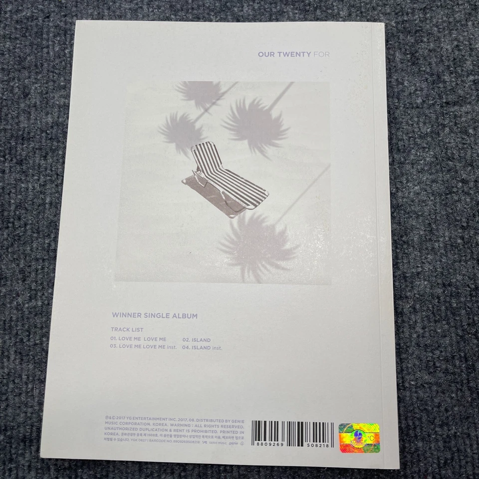 Winner Single Album Our Twenty For CD+Booklet Pink Version KPOP Foto 2 de 3