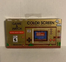 Super Mario Bros Game And Watch 2020 35th Anniversary Nintendo Handheld